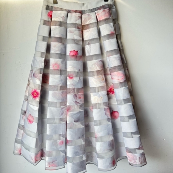 ⭐️ Pre-loved Ted Baker Floral Print Skirt- Size 1⭐️ - Picture 5 of 7